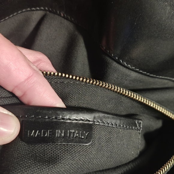 Burberry Tan and Black Satchel - Picture 9 of 11